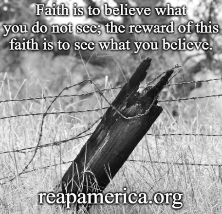 Faith...