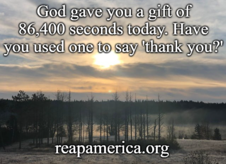 God gave you a gift today...